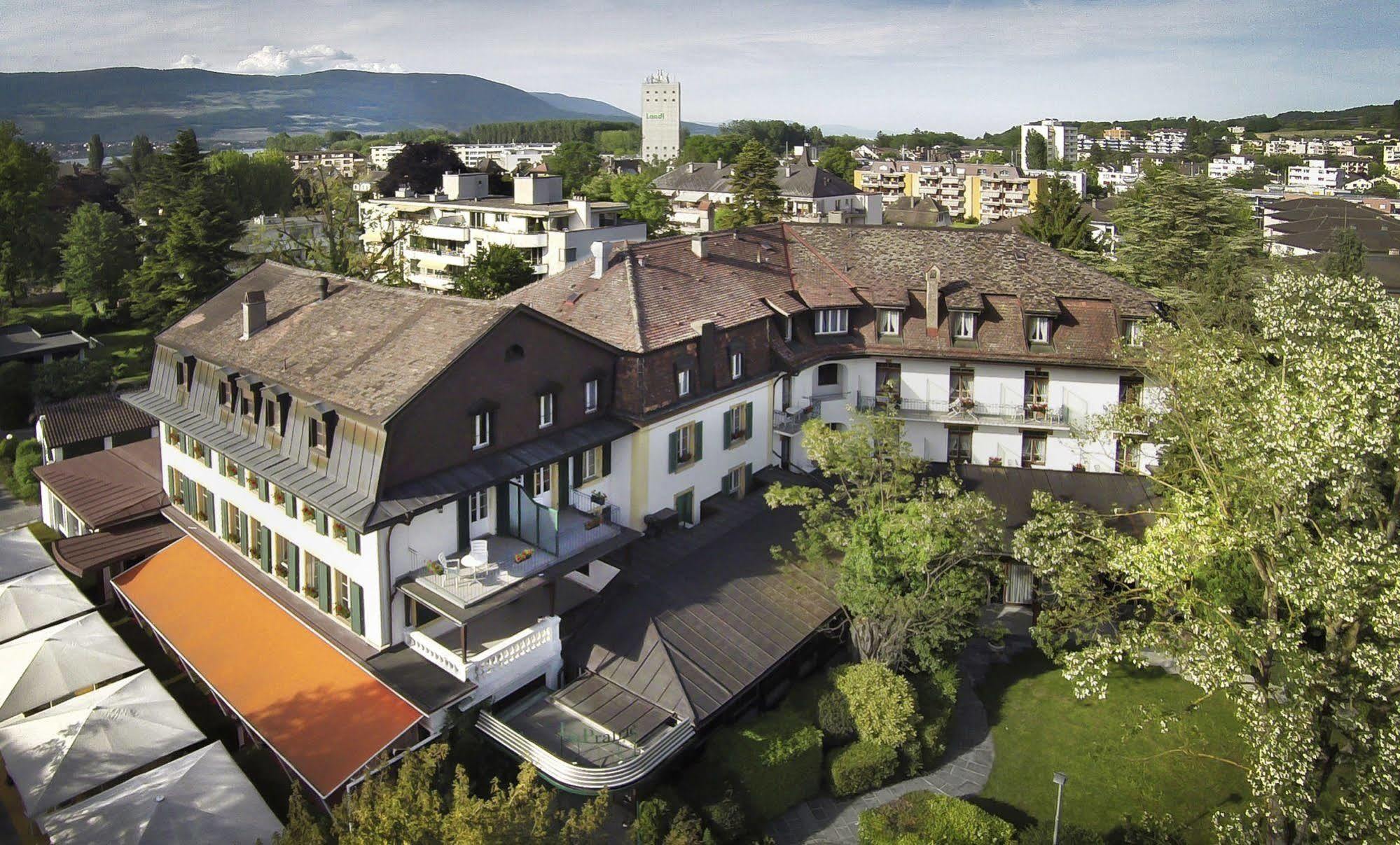 Hotel La Prairie, Swiss Bike Hotel Yverdon-les-Bains Eksteriør billede