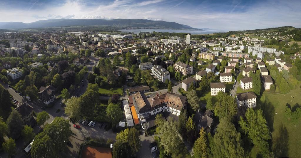 Hotel La Prairie, Swiss Bike Hotel Yverdon-les-Bains Eksteriør billede