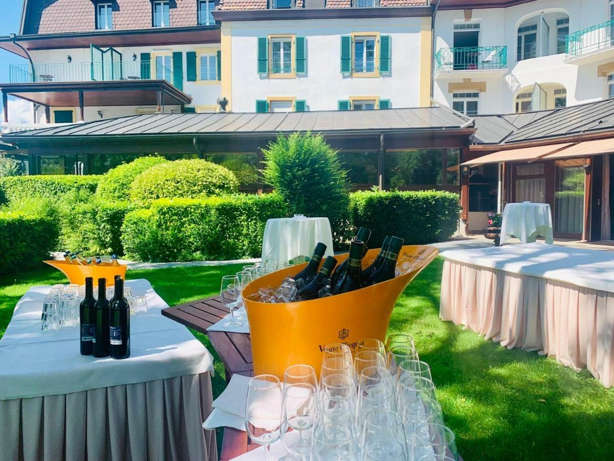 Hotel La Prairie, Swiss Bike Hotel Yverdon-les-Bains Eksteriør billede